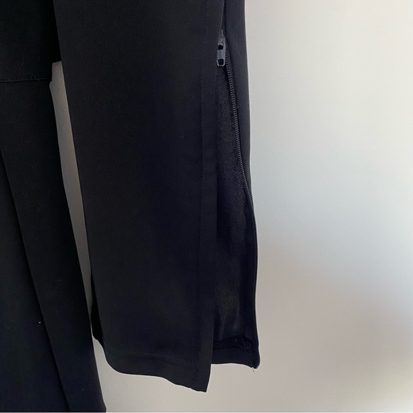 Adidas Girls Youth Soccer Black and Pink Sweatpants, Size Youth Large - Picture 4 of 8